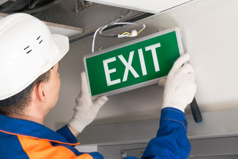 Fire Exit Sign Installation in Denver County, CO