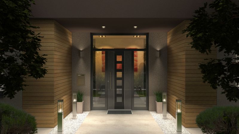 Entryway Lighting Installation in Kansas City, KS